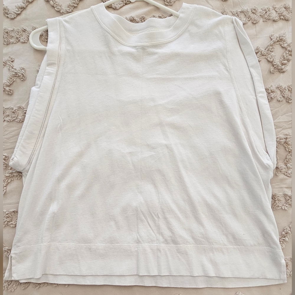 Ladies white Free People Movement Top